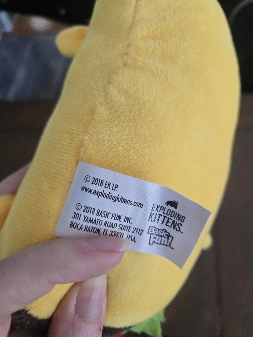 Exploding Kittens Taco Cat Plush - Picture 5 of 5